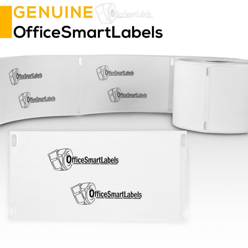 OfficeSmartLabels 1/2 x 1/2 inch Self-Adhesive White 4-Up Multipurpose Labels, Compatible with 30335 (4 Rolls / 3000 Labels Per Roll) - Image 3